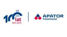Logo 100 lat Apator Powogaz